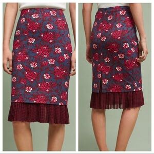 NWT Anthropologie Maeve Nico Pencil Skirt 00​​​​​